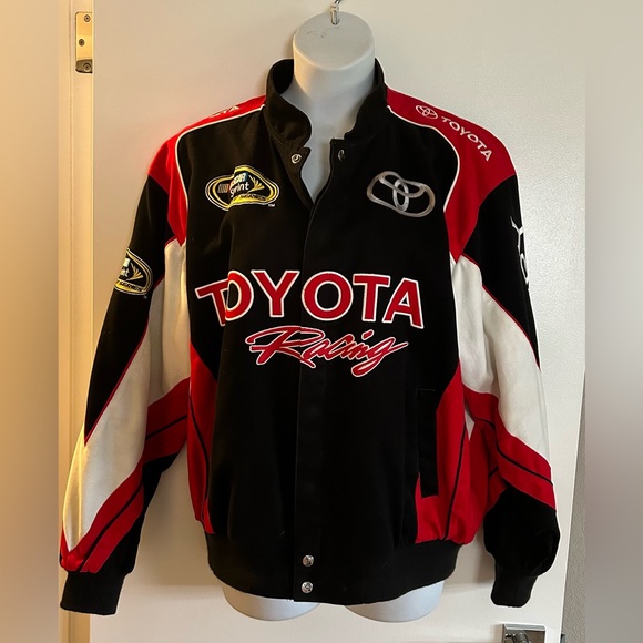 Toyota Racing Jacket L NASCAR CFS Vintage - Picture 1 of 7